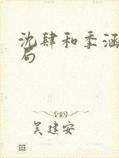 沈肆和季涵漪结局