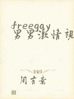freegay男男激情视频