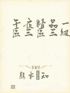 午夜精品一区二区三区三级