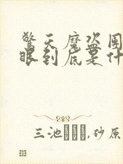 惊天魔盗团2天眼到底是什么封面