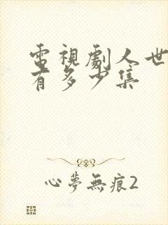 电视剧人世间共有多少集