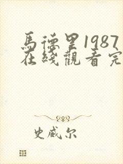 马德里1987在线观看完整版