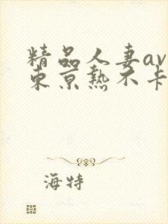 精品人妻av区东京热不卡