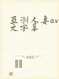 亚洲人妻av中文字幕