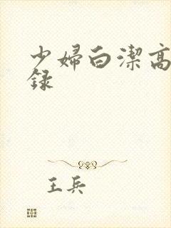 少妇白洁高义目录