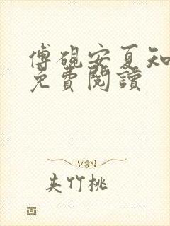 傅砚安夏知全文免费阅读