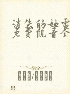 消失的她电视剧免费观看全集封面