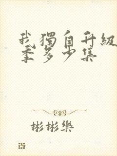 我独自升级第二季多少集