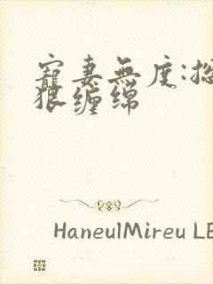 宠妻无度:总裁狠缠绵