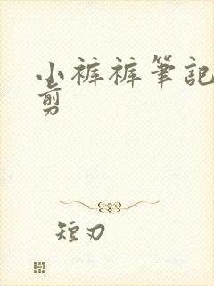 小裤裤笔记无裁剪封面