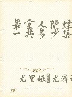 最食人间烟火色一共多少集