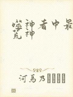 噬神者中最强的荒神