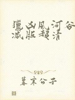 猎凶风河谷未删减版超清封面