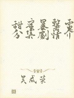 甜蜜暴击电视剧分集剧情介绍