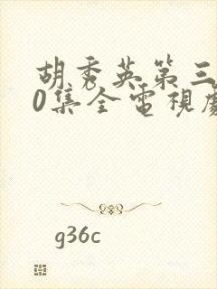 胡秀英第三部50集全电视剧剧情