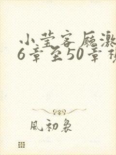 小莹客厅激情46章至50章视