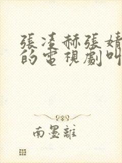 张凌赫张婧仪演的电视剧叫什么