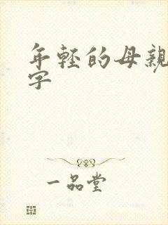 年轻的母亲2中字