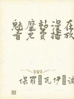 魅魔动漫在线观看免费播放第二集