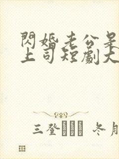 闪婚老公是顶级上司短剧大结局