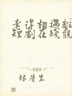 幸得相遇离婚时短剧在线观看封面