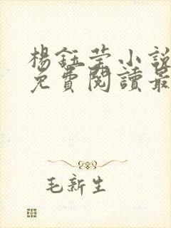 杨钰莹小说全文免费阅读最新章节