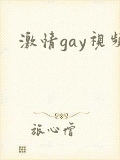 激情gay视频