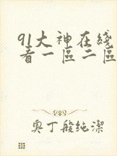 91大神在线观看一区二区封面
