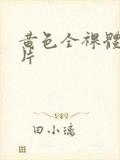 黄色全裸体一级片