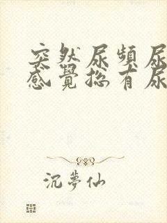 突然尿频尿不尽感觉总有尿意