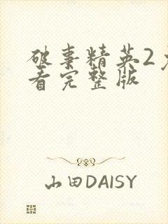 破事精英2免费看完整版