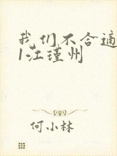 我们不合适1v1江瑾州封面