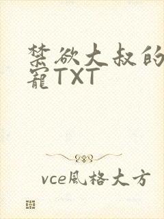 禁欲大叔的心尖宠TXT