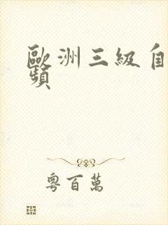 欧洲三级自拍视频