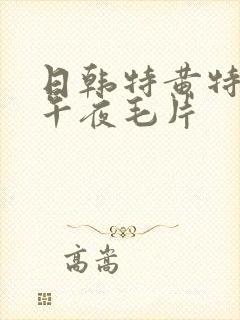 日韩特黄特刺激午夜毛片