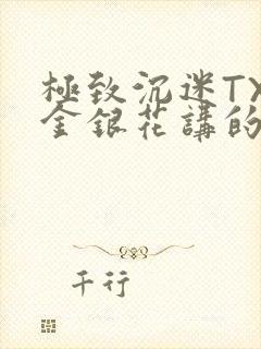 极致沉迷TXL金银花讲的什么封面