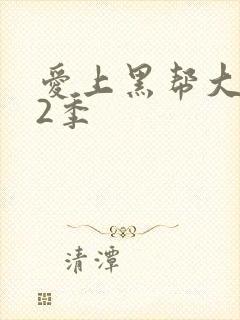 爱上黑帮大佬第2季