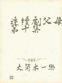 连续剧父母爱情第十集