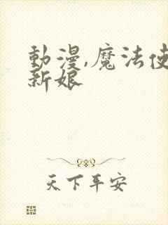 动漫,魔法使的新娘