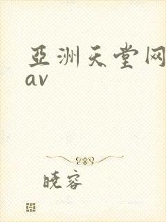 亚洲天堂网综合av