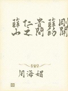 薛仁贵薛刚薛丁山之间的关系封面