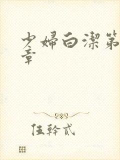 少妇白洁第十六章