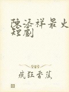 陈添祥最火十部短剧