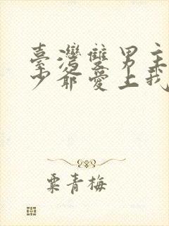 台湾双男主腐剧少爷爱上我双男主电视剧