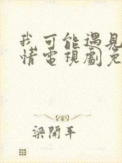 我可能遇见了爱情电视剧免费观看封面