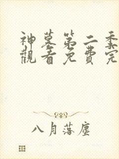 神墓第二季在线观看免费完整版