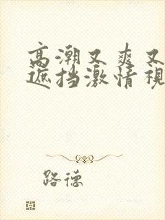 高潮又爽又黄无遮挡激情视频