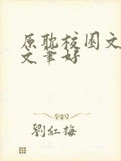 原耽校园文冷门文笔好