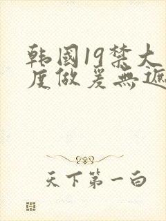 韩国19禁大尺度做爰无遮挡封面