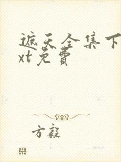 遮天全集下载txt免费